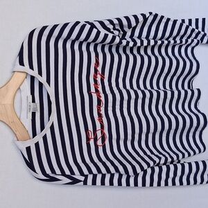 Forever 21 Striped Long-sleeved Top S